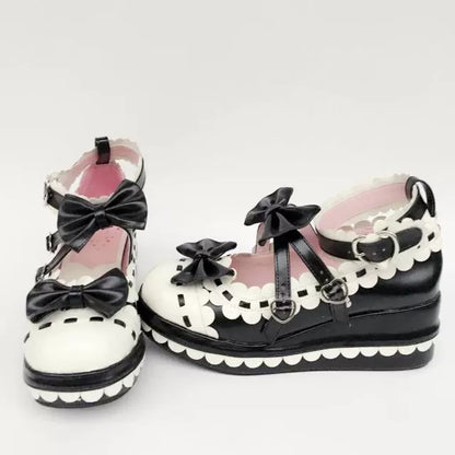 Antaina - Sweet Lolita Shoes Platform Shoes Multicolor