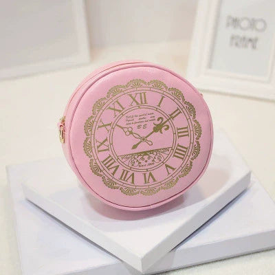 Kira - Alice Clock - Kawaii Lolita Shoulder Bag Round Lolita Crossbody Bag