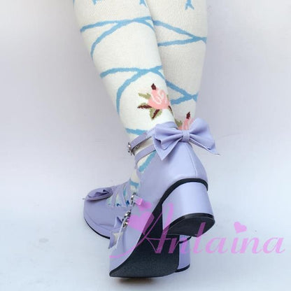 Antaina - Popular Japanese Lolita Bow Strap Multiple Colors