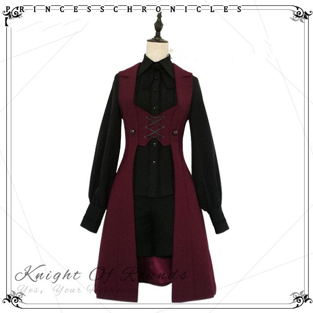 Princess Chronicles - The Night Prelude - Medieval Ouji Lolita Vest