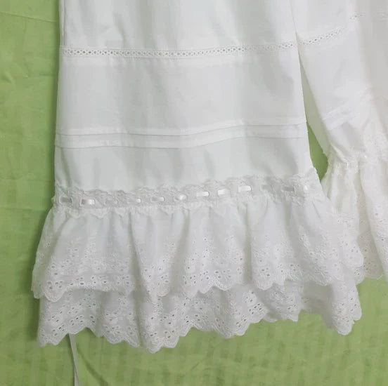 WangYan&Summer - Sweet Lolita Bloomers Drawstring Warm Leggings