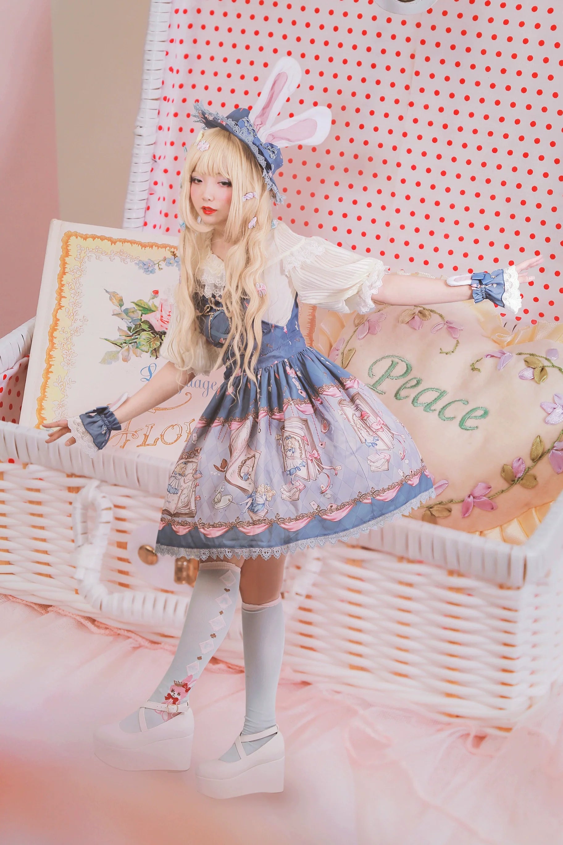 Infanta - Sweet Lolita Accessories Bonnet KC Socks Beret
