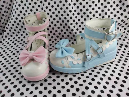 Antaina - Sweet Lolita Shoes Platform Shoes Multicolor