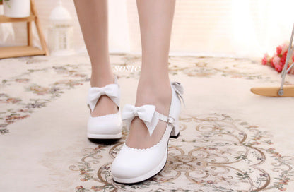 Sosic - Sweet Lolita Tea Party Thick Heels Shoes