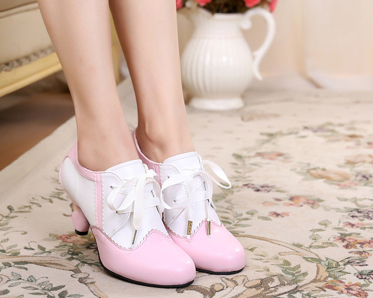 Sosic - Sunset Shade Ancient - Summer Sweet Lolita Retro Shoes