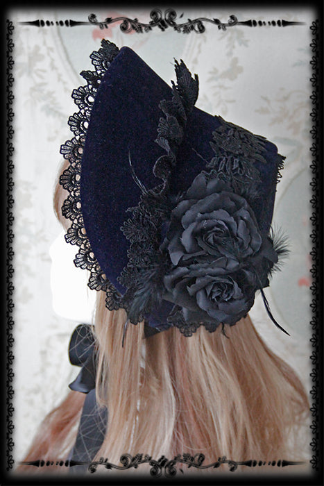 Infanta - Rose Sanctuary - Gothic Lolita Bonnet