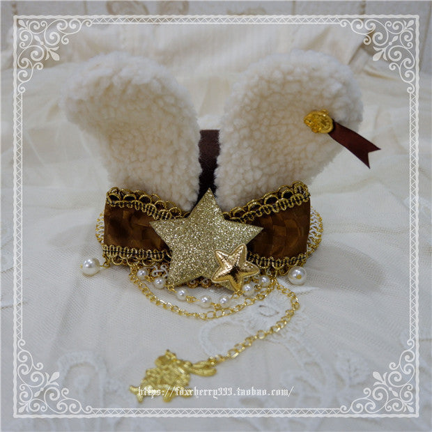 Fox Cherry-Alice Rabbit Ear Lolita Top Hat Multiple Colors