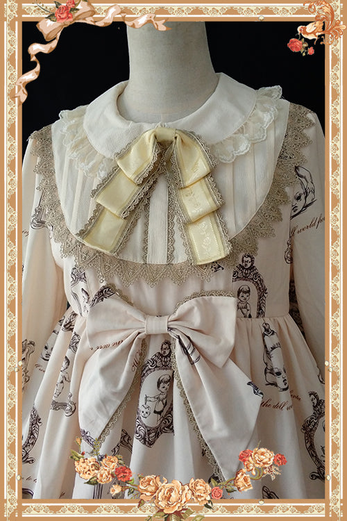 Infanta - Doll House - Sweet Lolita Accessory Bow Rose Brooch