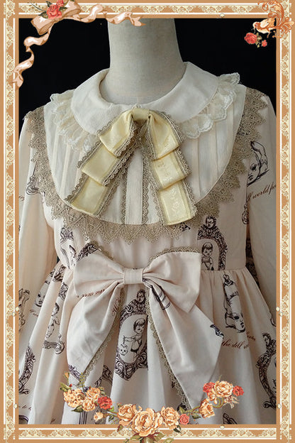 Infanta - Doll House - Sweet Lolita Accessory Bow Rose Brooch