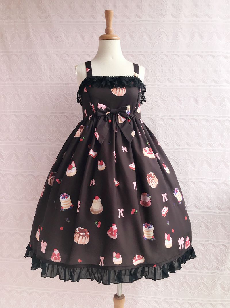 Yilia - Sweetheart Berry - Kawaii Lolita JSK Dress