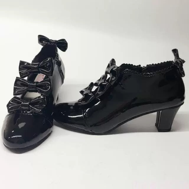 Antaina - Sweet Lolita Shoes High-Top Shoes Customized Heel Height