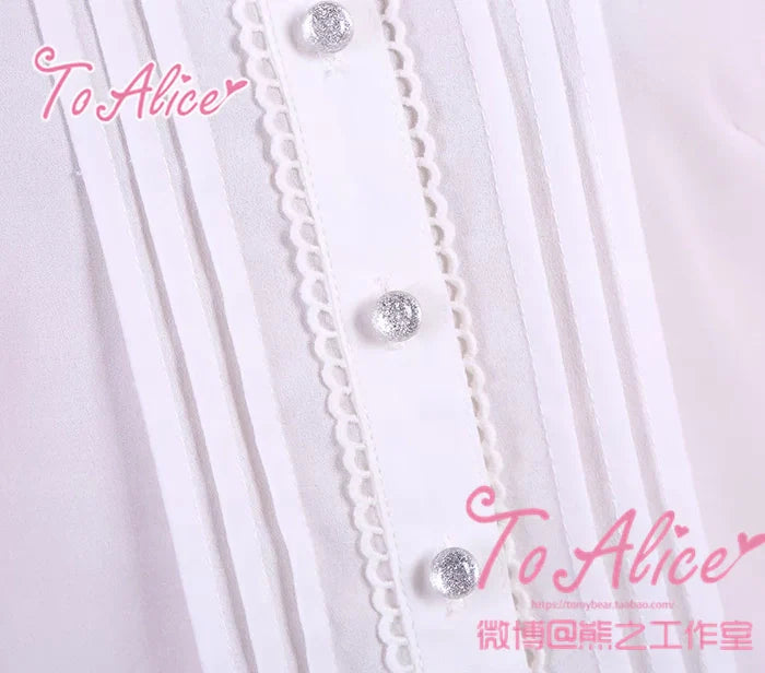 To Alice - Old School Lolita Salopette Suit Tiered Dress