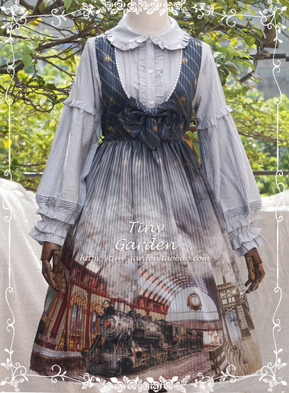 Tiny Garden - Ballade - Elegant Lolita Winter Doll Collar Shirt
