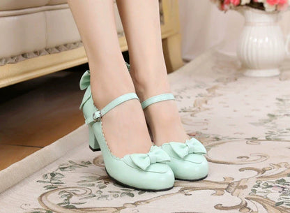 Sosic - Kawaii Lolita Round Toe Shoes