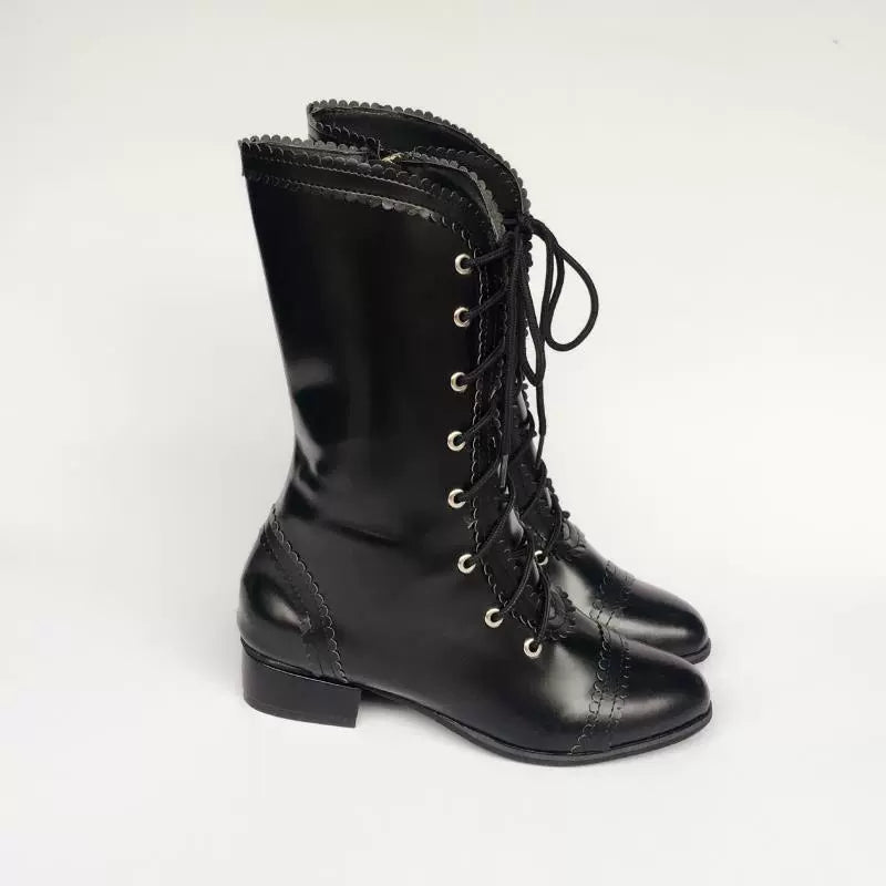 Antaina - Elegant Lolita Heel Boots Kawaii Shoes