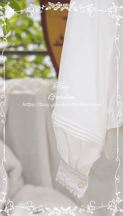 Tiny Garden - Honeycomb Sugar - Classical Lolita Shirt Chiffon Blouse