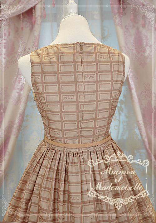 Chess Story - Le Chocolat - Elegant Lolita Macaron Chocolate Series JSK Dress