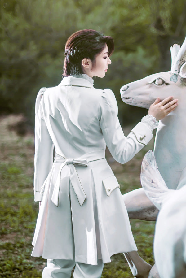 Immortal Thorn - Forever Rose - Ouji Lolita Coat Prince Handsome Wind Coat