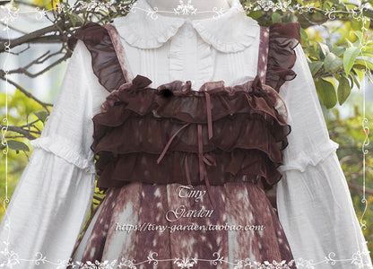 Tiny Garden - Ballade - Elegant Lolita Winter Doll Collar Shirt