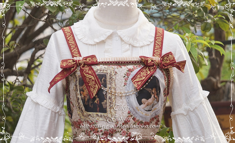 Tiny Garden - Ballade - Elegant Lolita Winter Doll Collar Shirt