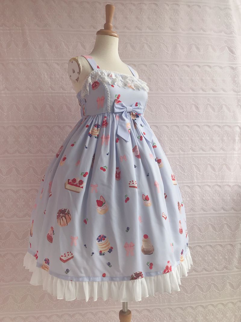 Yilia - Sweetheart Berry - Kawaii Lolita JSK Dress
