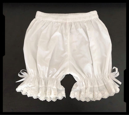 DMFS Lolita - Daily Cotton Lolita Bloomers Black and White Pettipants