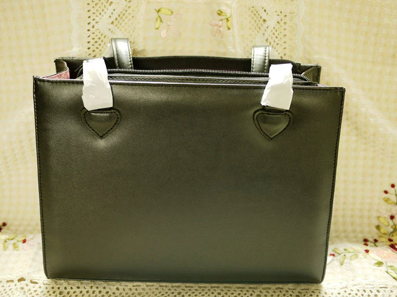 Loris - Solid Lolita Tote Bag With Large Capacity Customized Color