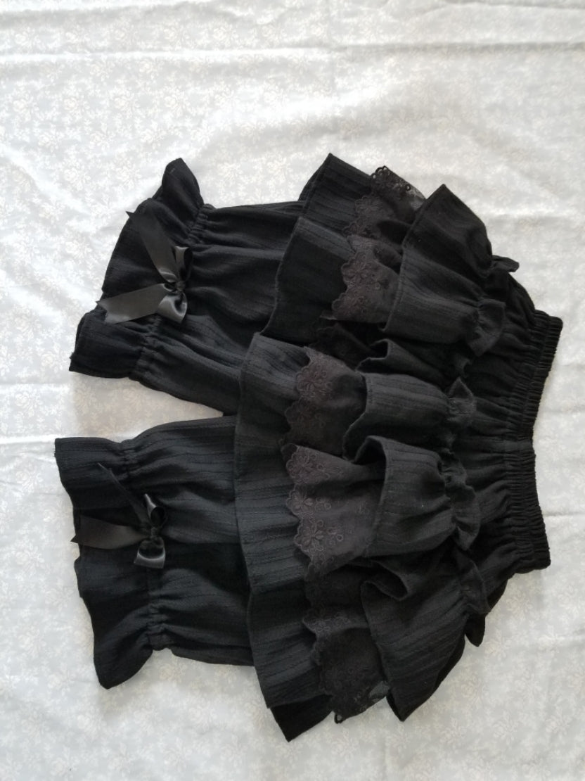 WangYan&Summer - Cotton Lolita Bloomers Tiered Pettipants