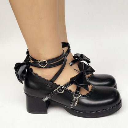 Antaina - Popular Japanese Lolita Bow Strap Multiple Colors