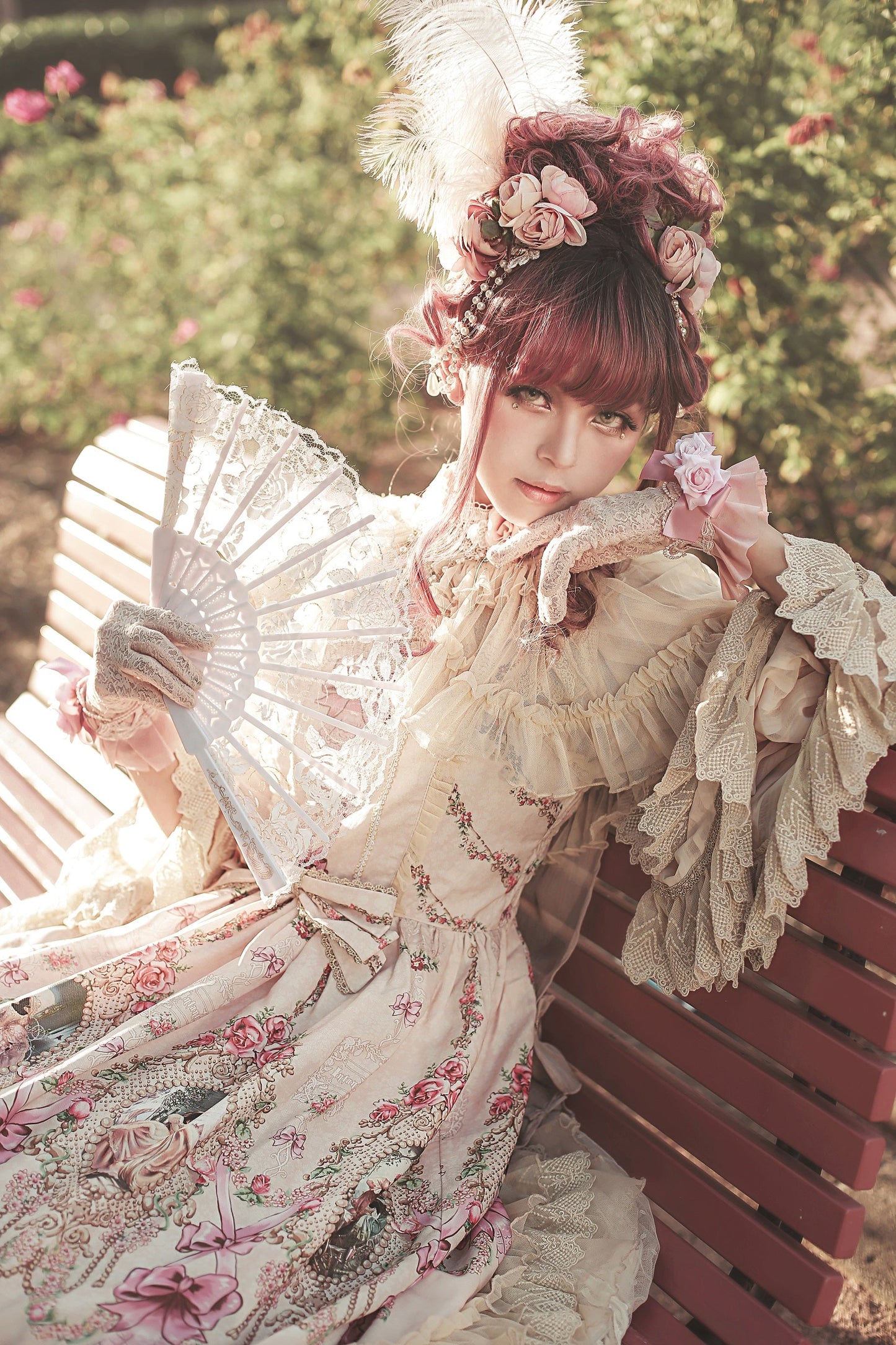 Infanta - Fairytale Town Prom - Printed Tea Party Classic Lolita JSK Suit