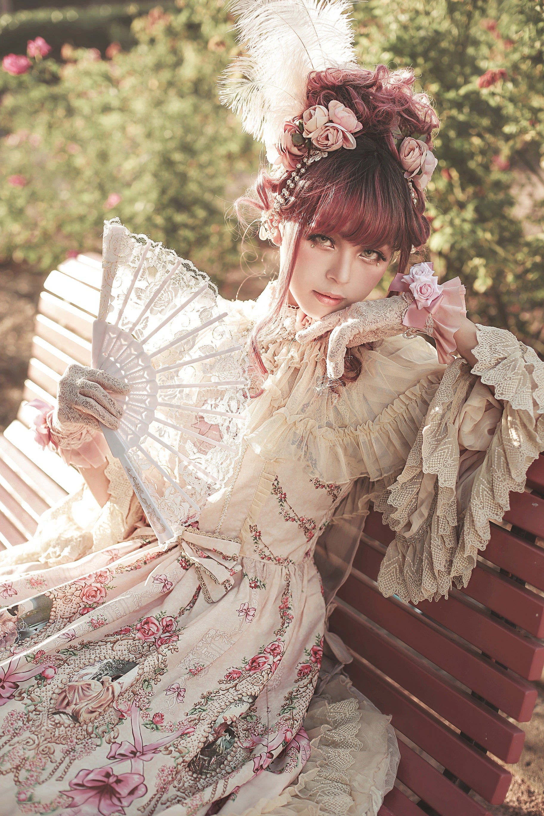 Infanta - Fairytale Town Prom - Printed Tea Party Classic Lolita JSK Suit
