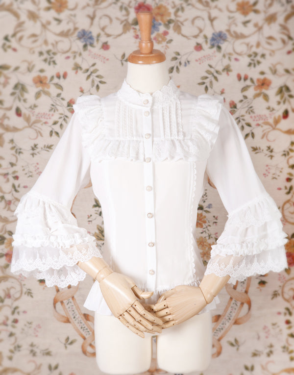 Yilia - Princess Sleeves Slim Lolita Blouse