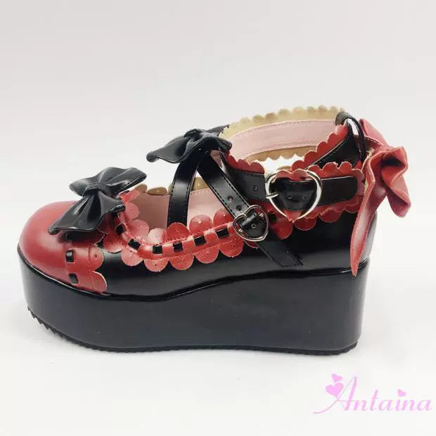 Antaina - Sweet Lolita Shoes Platform Shoes Multicolor