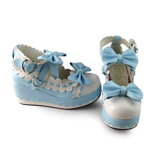 Antaina - Sweet Lolita Shoes Platform Shoes Multicolor