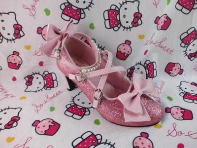 Antaina - Thin Heel Princess Lolita Shoes Plus Size 45-48