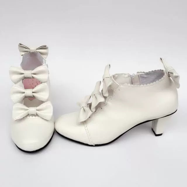 Antaina - Sweet Lolita Shoes High-Top Shoes Customized Heel Height
