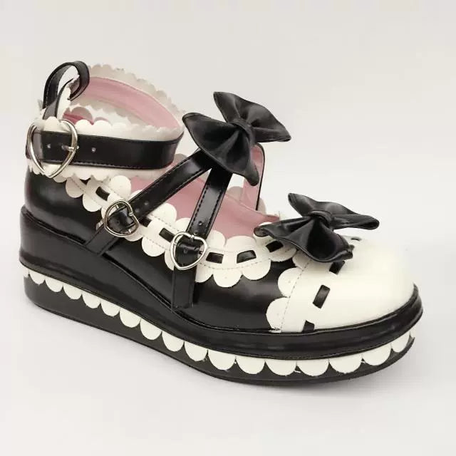 Antaina - Sweet Lolita Shoes Platform Shoes Multicolor