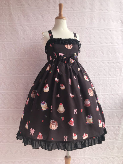 Yilia - Sweetheart Berry - Kawaii Lolita JSK Dress