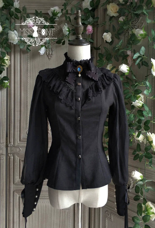 Miss Point - Rose Doll - Elegant Lolita Mutton Sleeve Blouse