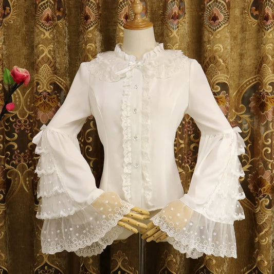 Princess Tailor Lolita - Fairy - Sweet Lolita Blouse Elegant Princess Sleeves Shirt