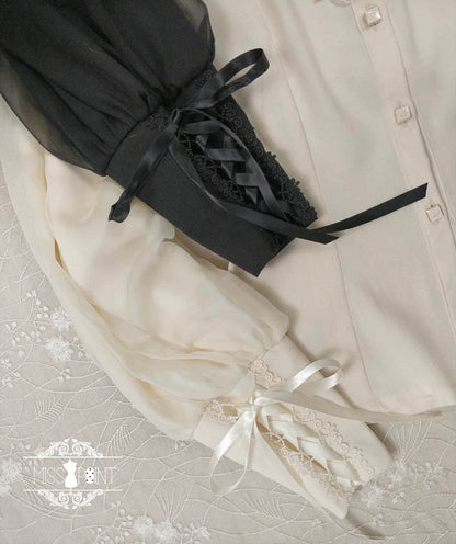 Miss Point - Rose Doll - Elegant Lolita Mutton Sleeve Blouse