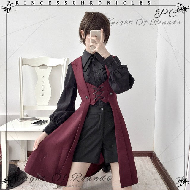 Princess Chronicles - The Night Prelude - Medieval Ouji Lolita Vest