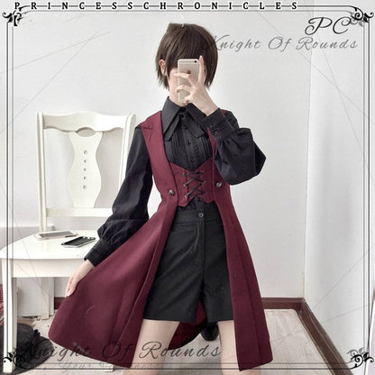 Princess Chronicles - The Night Prelude - Medieval Ouji Lolita Vest