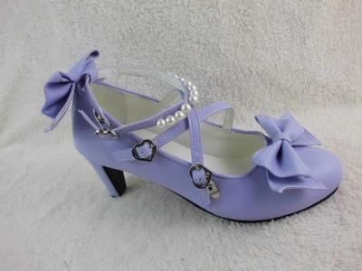 Antaina - Thin Heel Princess Lolita Shoes Plus Size 45-48