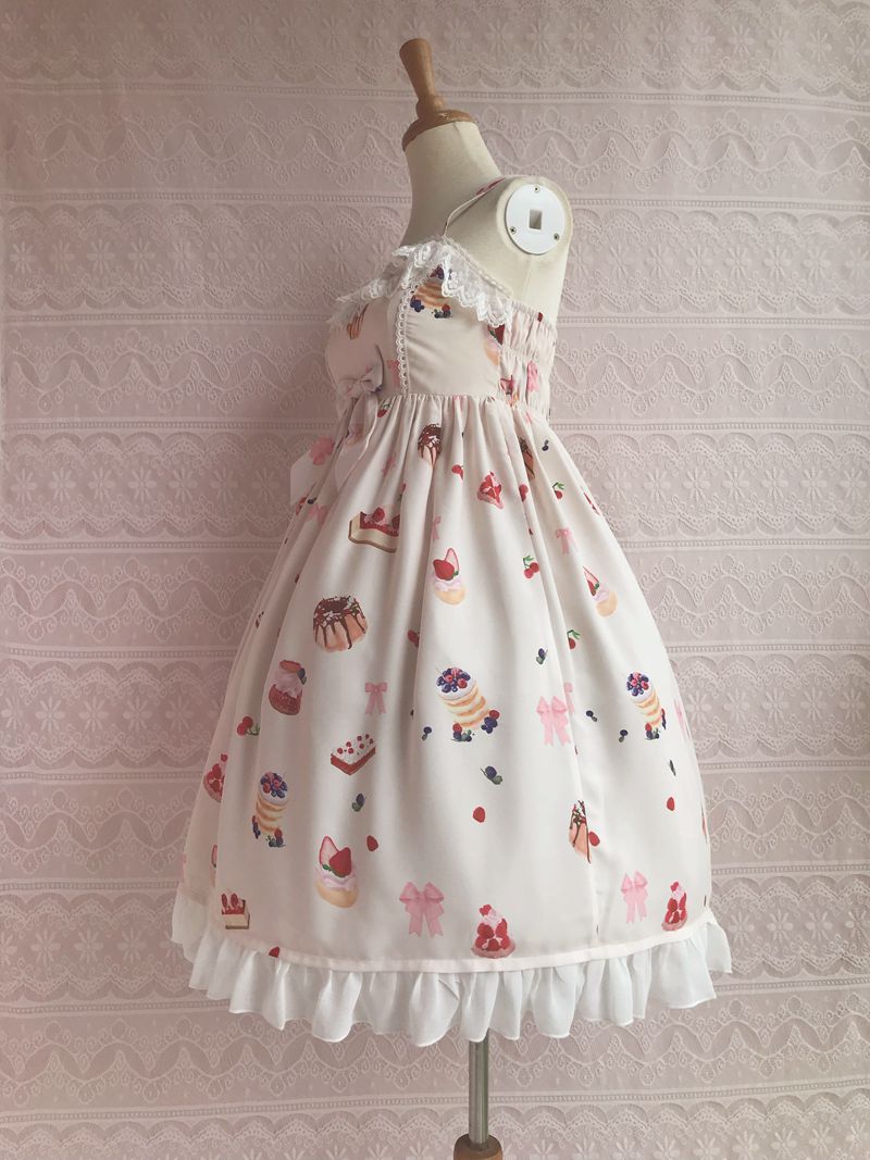 Yilia - Sweetheart Berry - Kawaii Lolita JSK Dress