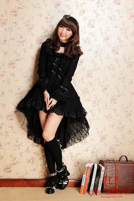 G.L.P - Sweet Lolita Dress Lace Long Sleeve Dress