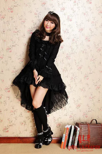 G.L.P - Sweet Lolita Dress Lace Long Sleeve Dress
