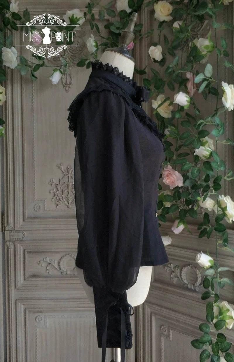 Miss Point - Rose Doll - Elegant Lolita Mutton Sleeve Blouse