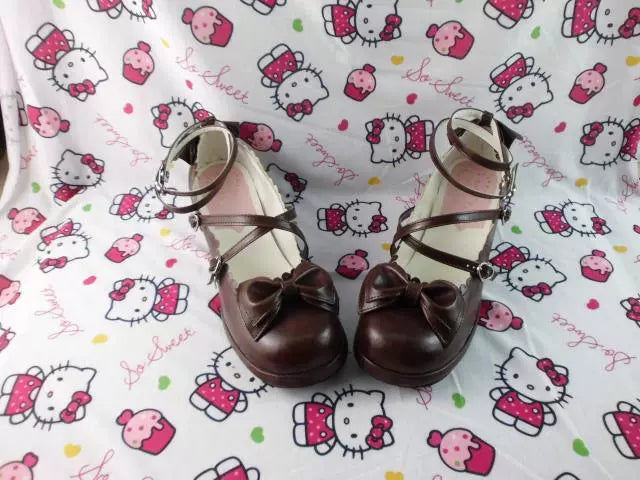Antaina - Sweet Chunky Heels Lolita Shoes Size 41-44