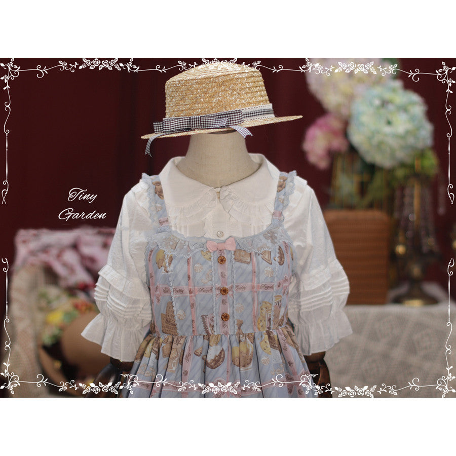 Tiny Garden - Robin - Kawaii Lolita Short Sleeve Blouse